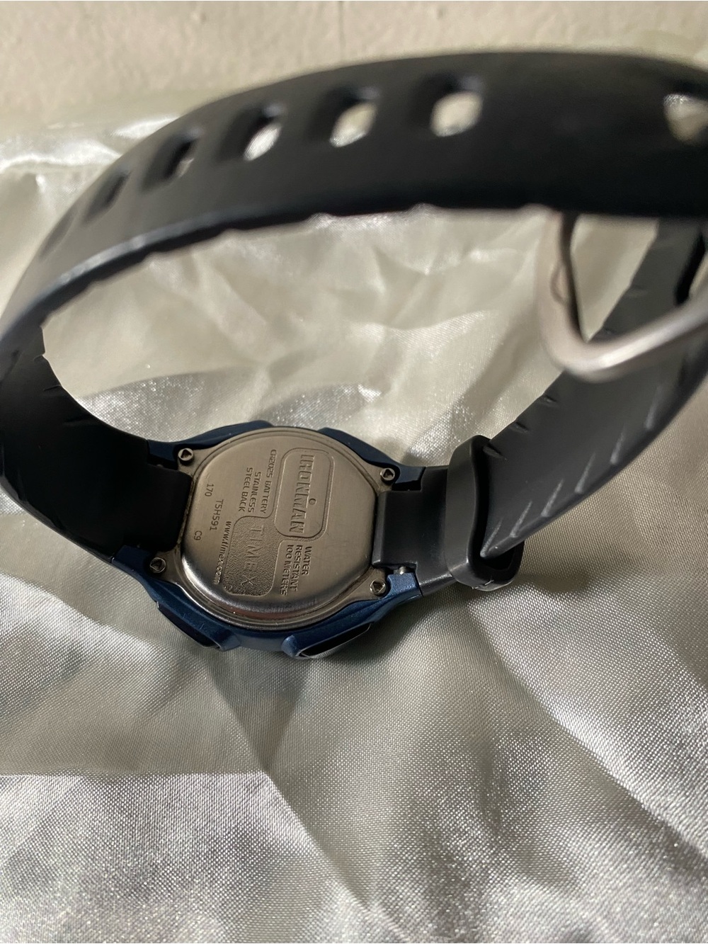 Timex Blue and Black Digital Sport Watch